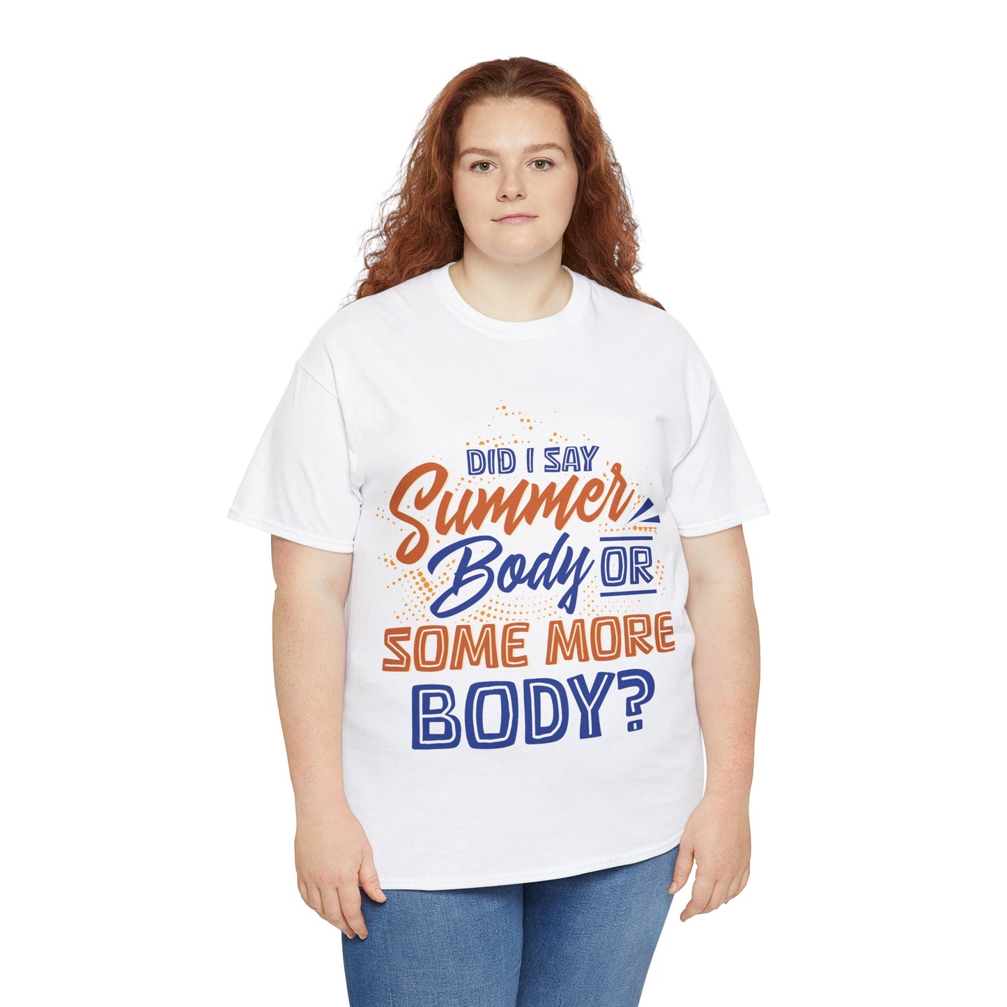 Unisex Heavy Cotton Summer Body Tee