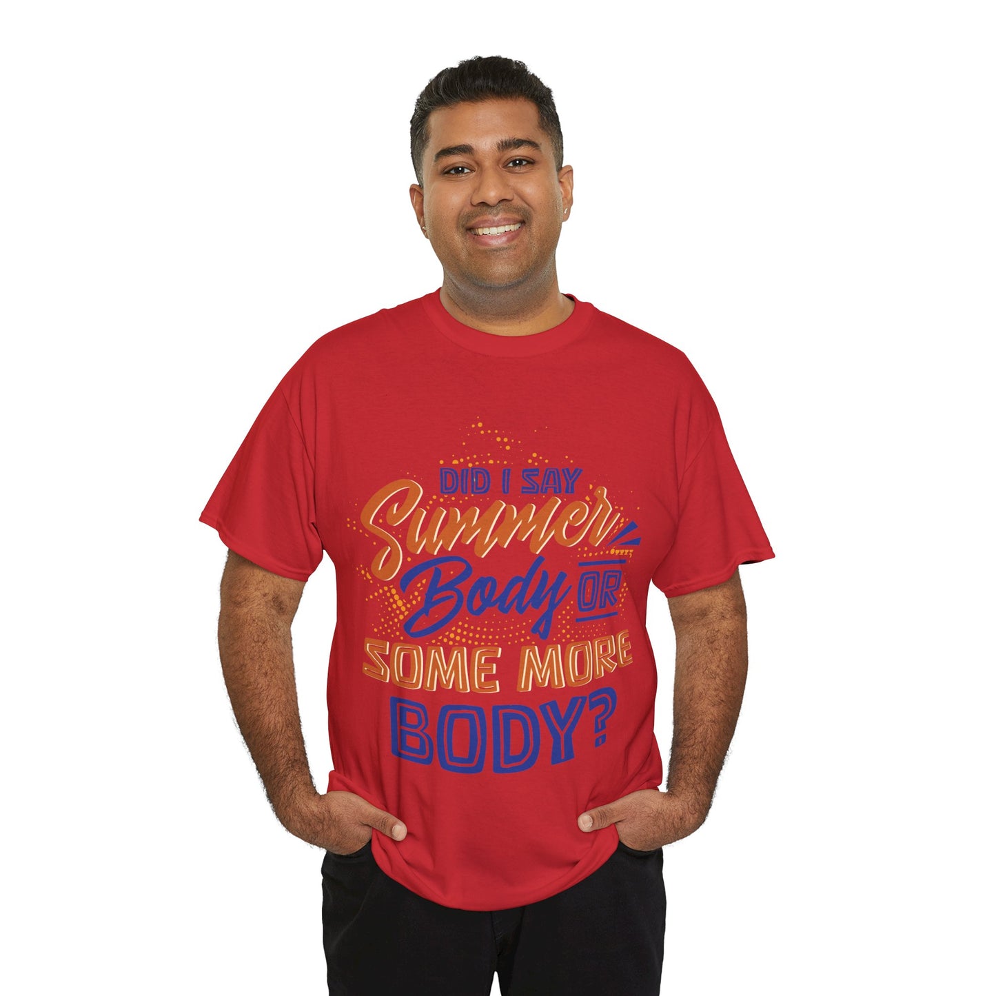 Unisex Heavy Cotton Summer Body Tee