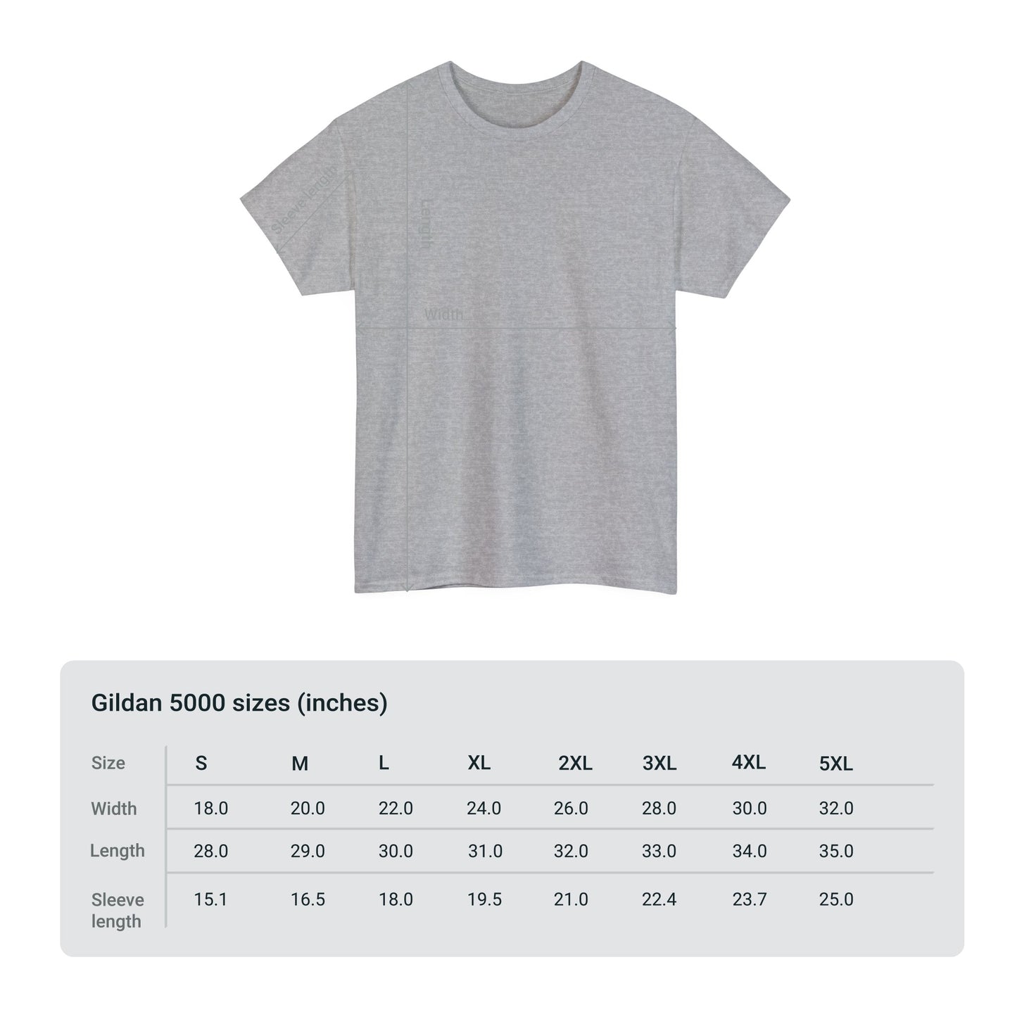Unisex Heavy Cotton Summer Body Tee (+Size)