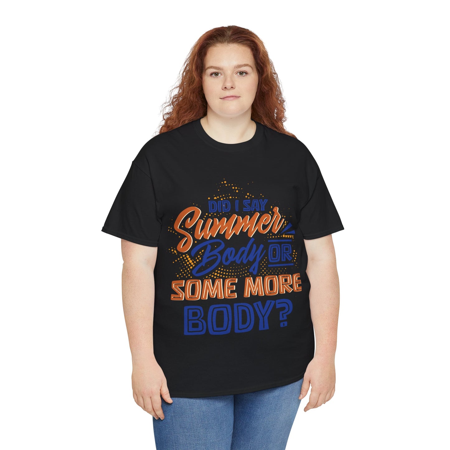 Unisex Heavy Cotton Summer Body Tee