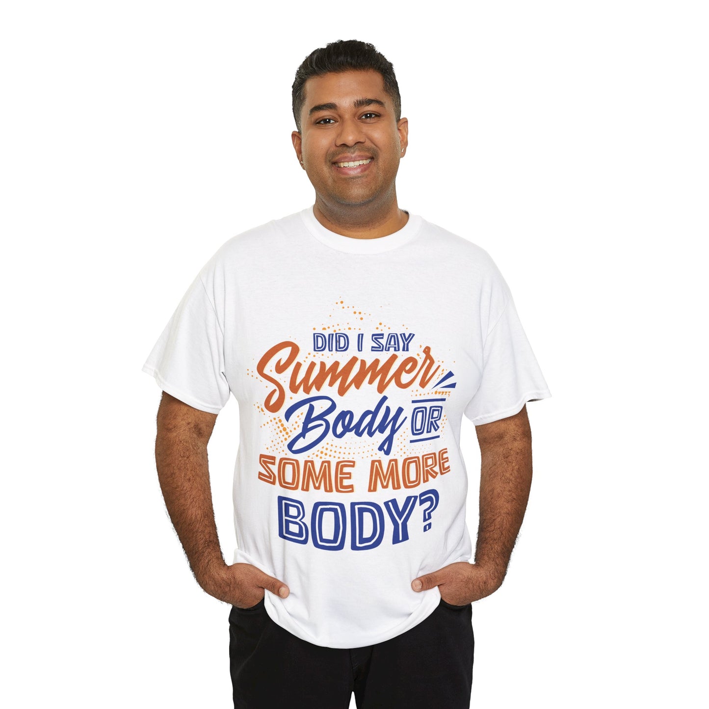 Unisex Heavy Cotton Summer Body Tee