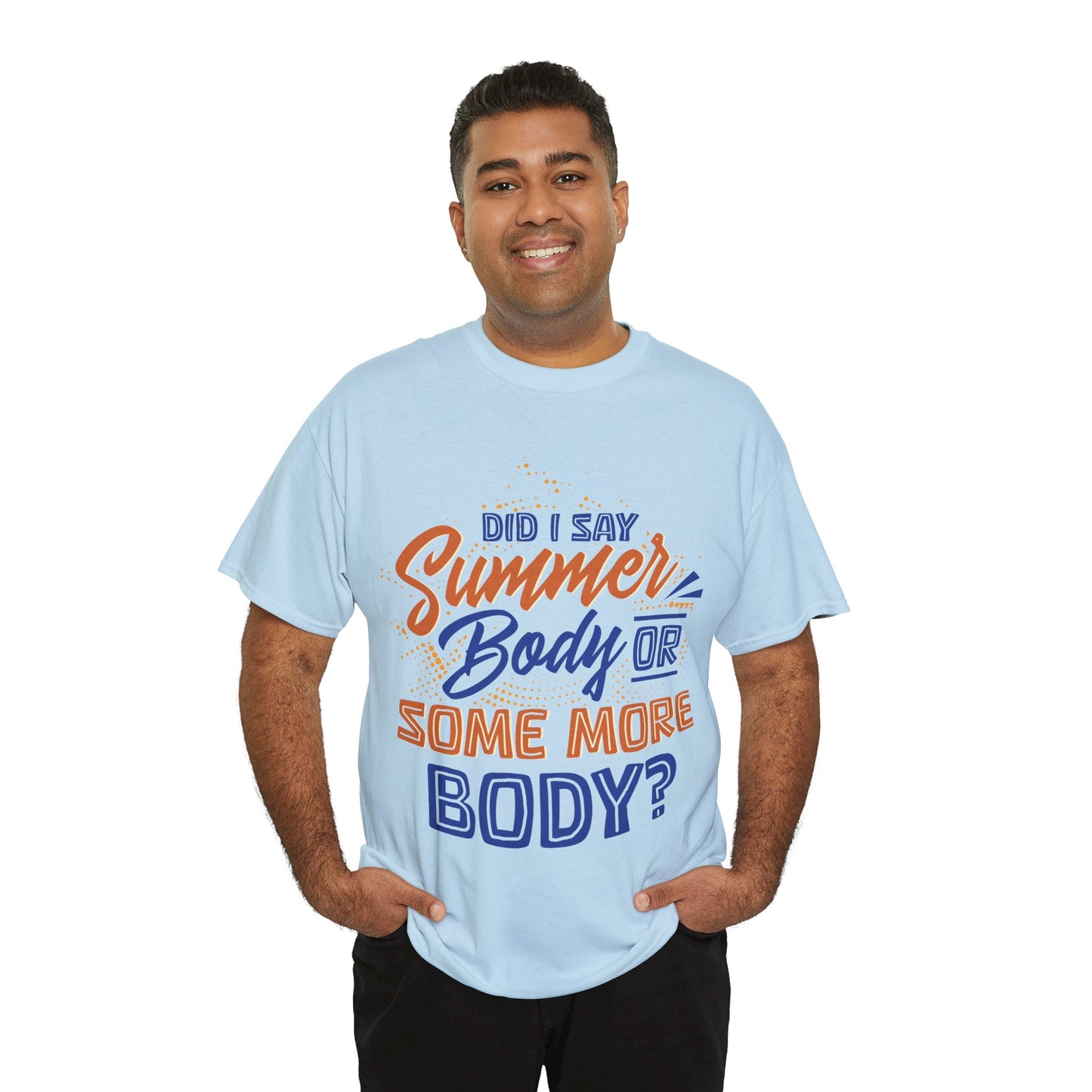 Unisex Heavy Cotton Summer Body Tee
