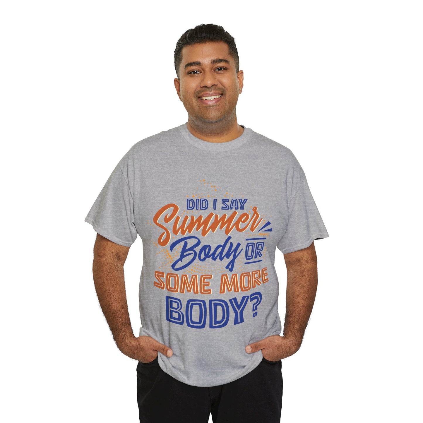 Unisex Heavy Cotton Summer Body Tee