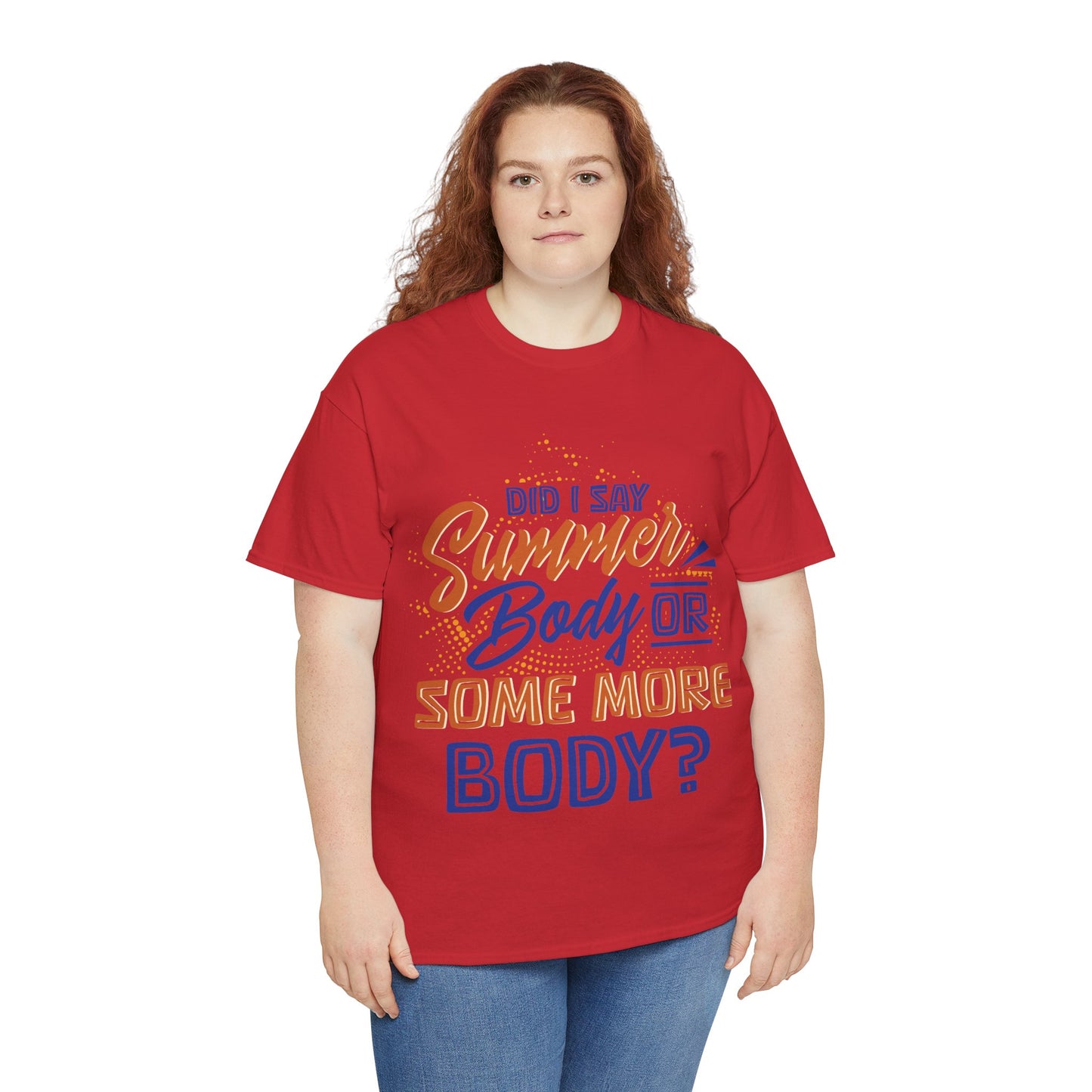 Unisex Heavy Cotton Summer Body Tee